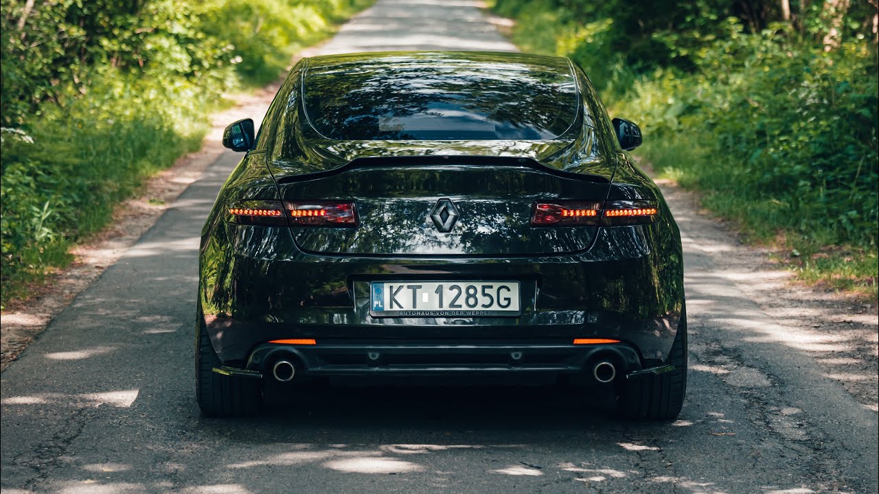 Laguna 3 coupe 2.0T F4RT custom exhaust sound