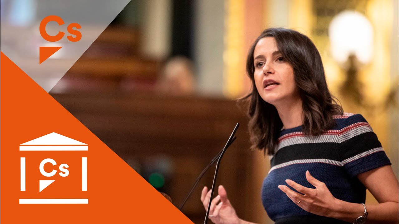 Ines Arrimadas. Comparecencia extraordinaria de la vicepresidenta del Gobierno