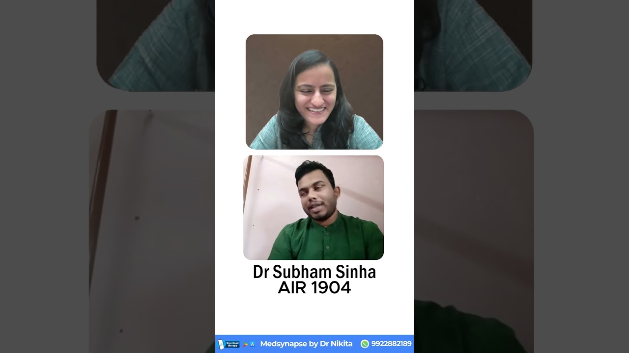 Dr Subham Sinha&rsquo;s favourite Nikmonics #Neetpg #Neetpg2024 #Neetpg2025 #neetpgpreparation