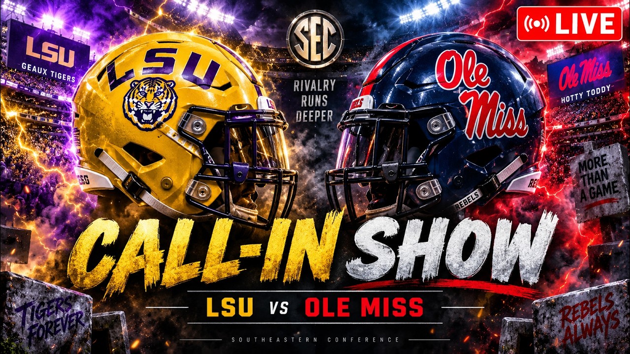 LSU vs Ole Miss CALL-IN SHOW | Sam Leavitt is DOUBTFUL!