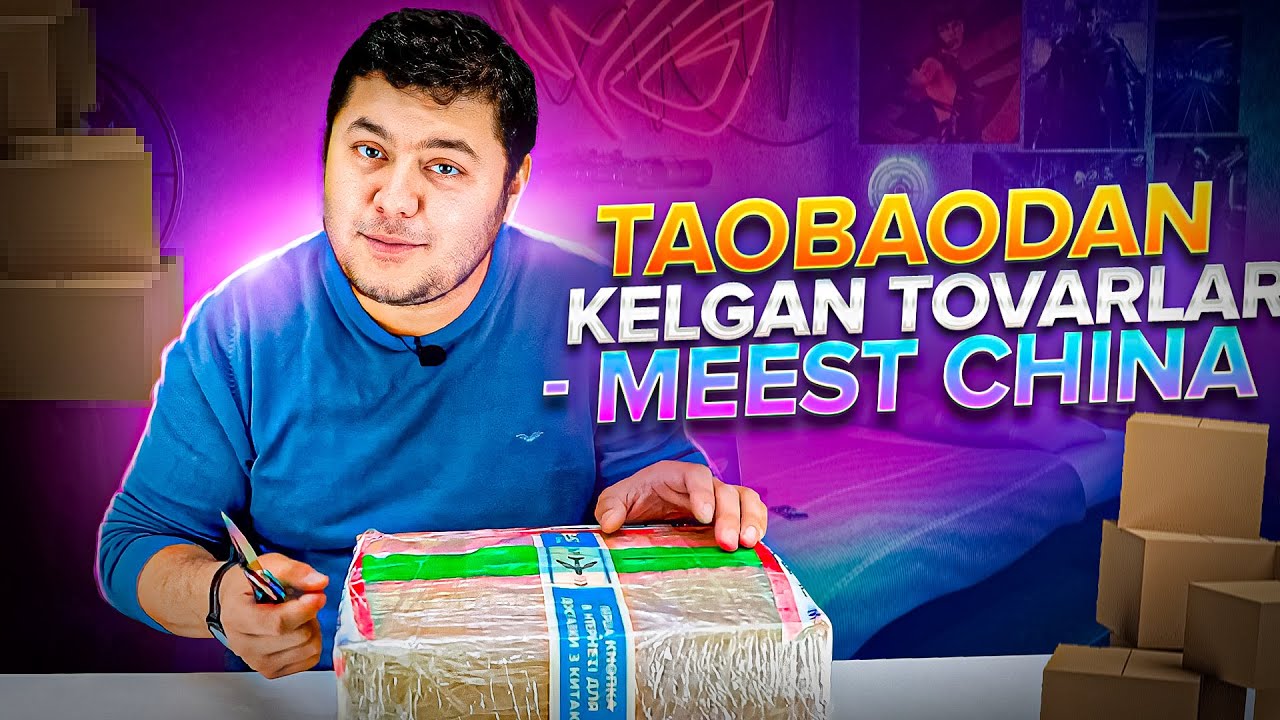Taobaodan kelgan tovarlar - Meest China