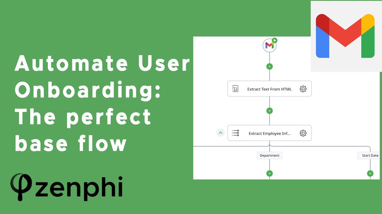 Automate User Onboarding with Zenphi: From Email to Google Account Setup