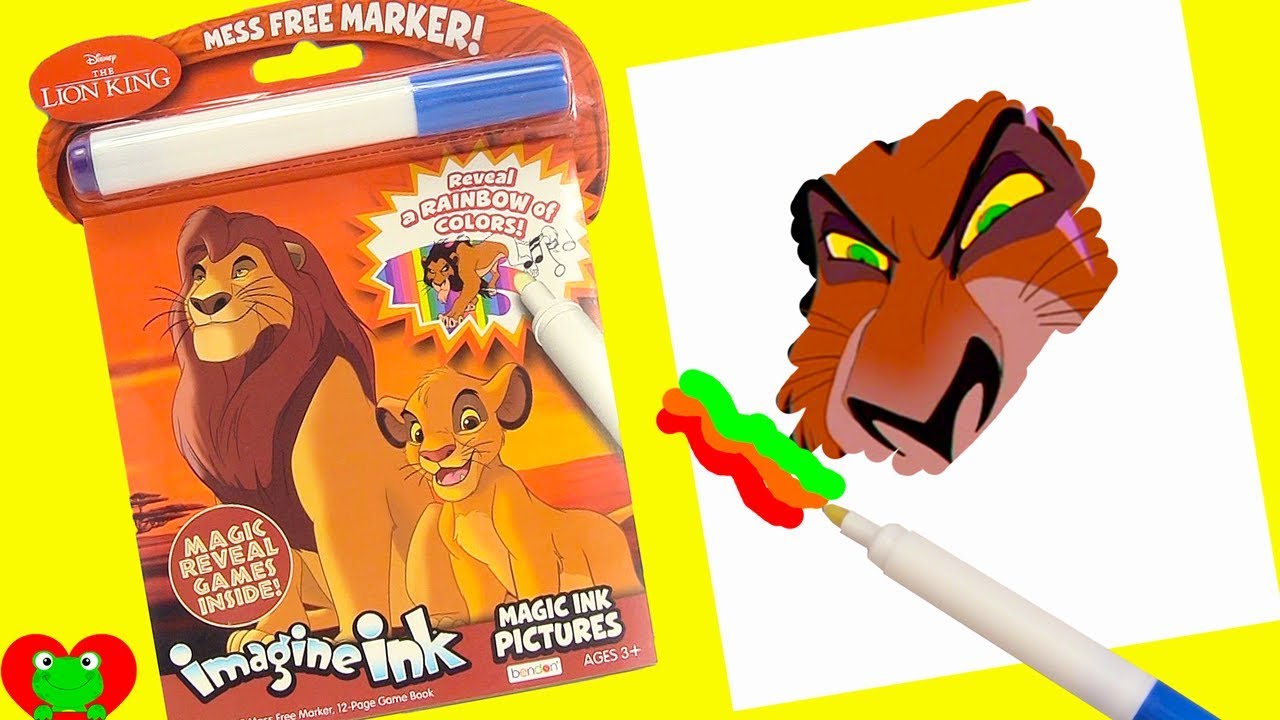 The Lion King Coloring Games Imagine Ink Magic Marker and Surprises