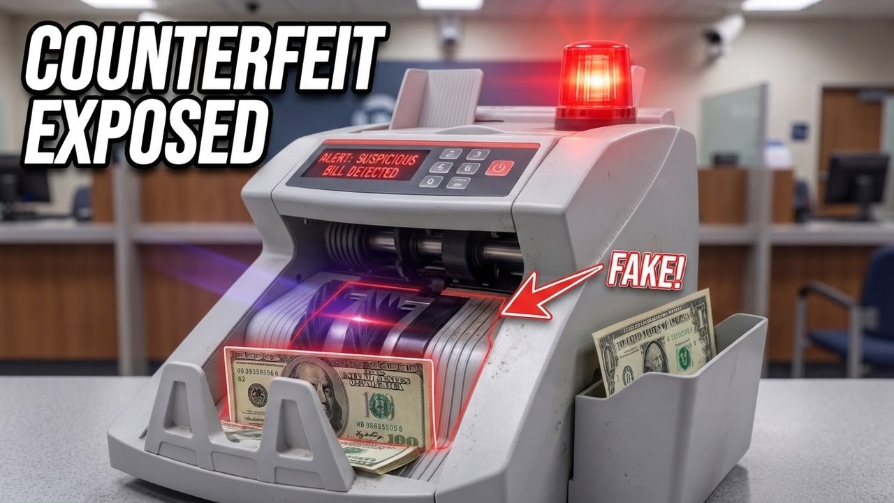 How Banks Catch Fake Money in Seconds | Machine Technology Exposed