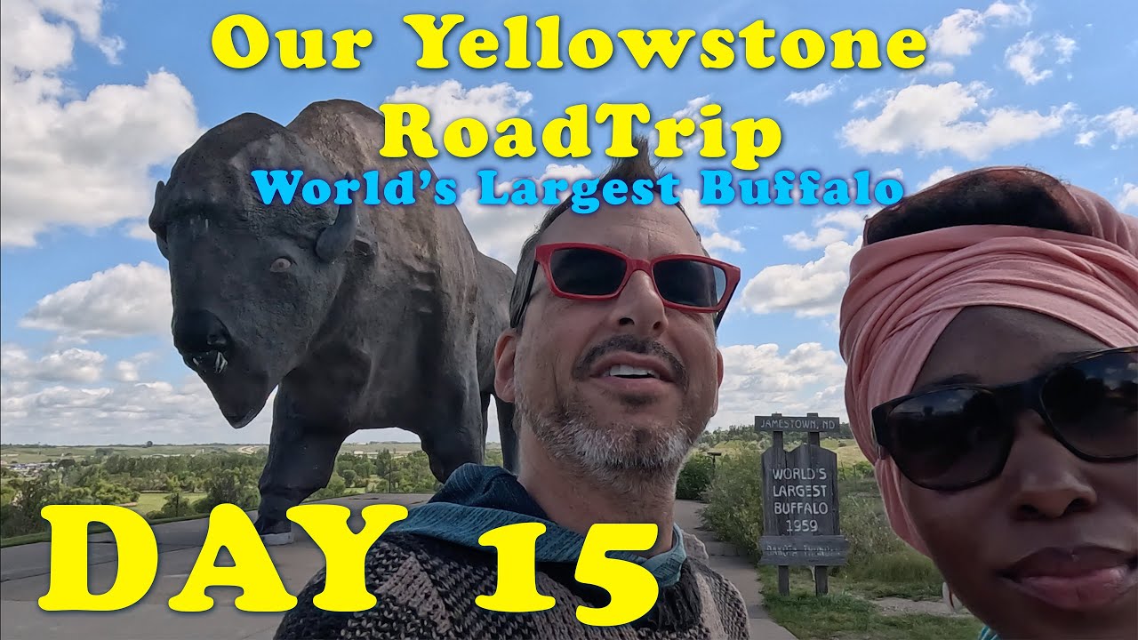 World's Largest Buffalo & A Viking Ship in the Midwest | Road Trip Stops in North Dakota & Minnesota