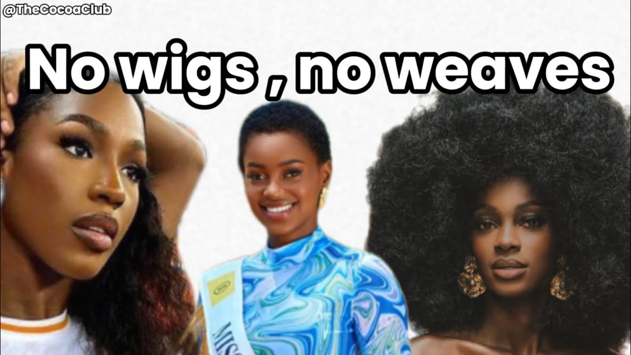 African  (IVORY COAST🇨🇮) Beauty Pageants  BANNING WIGS & WEAVES | Black Women Beauty Standards