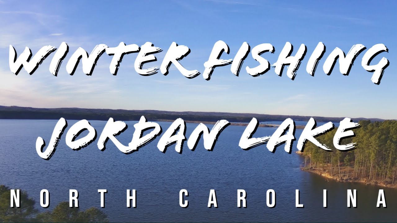Winter Crappie Fishing in January at Poplar Point Campground on Jordan Lake in North Carolina