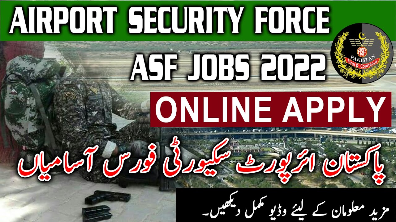 ASF Jobs 2022 | Airport Security Force Jobs 2022 | ASF Online Form Registration | DigiComputing