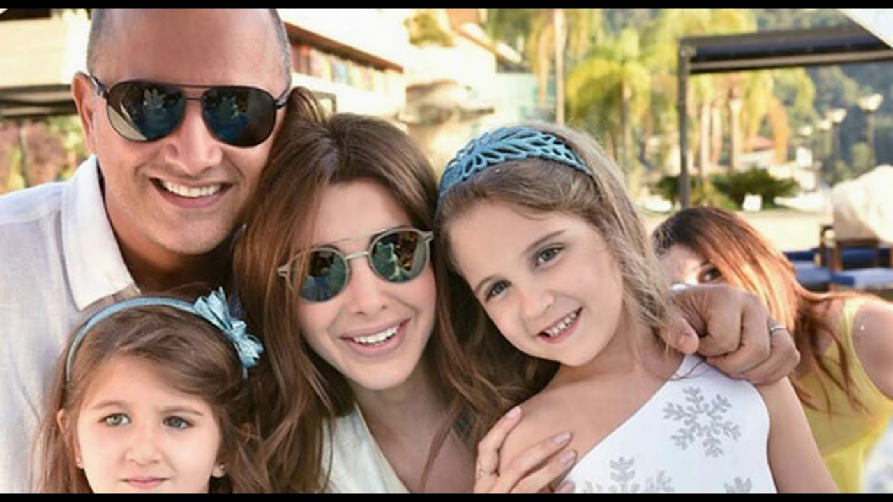 شاهد رومانسية نانسى عجرم مع زوجها و بناتها Nancy Ajram with her Family