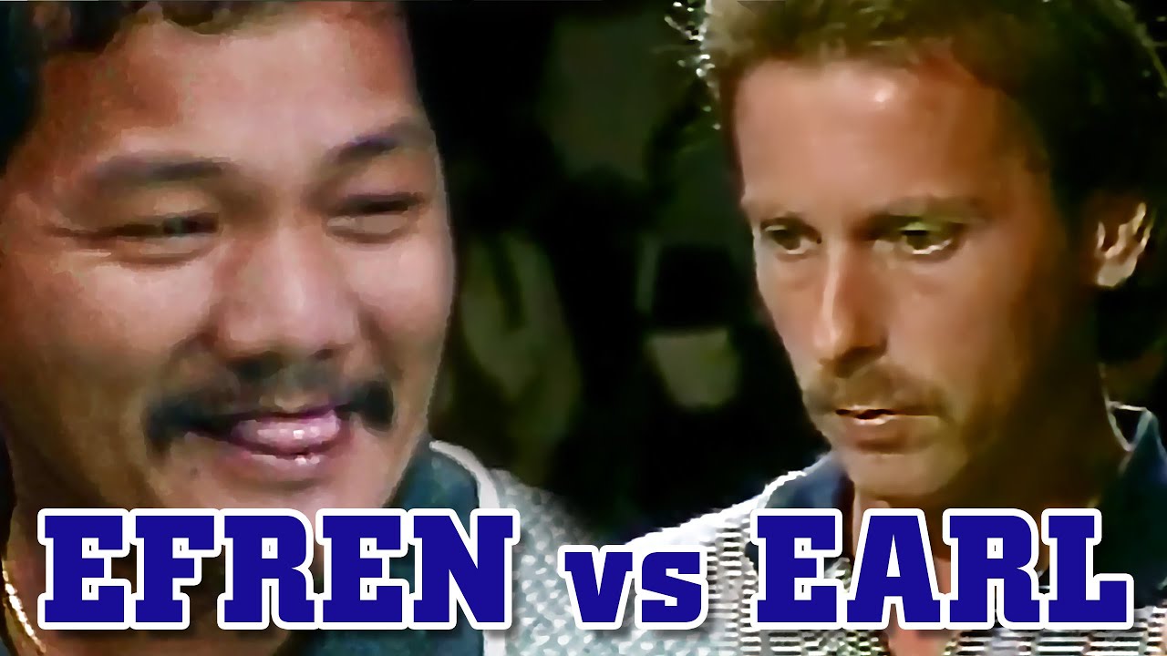Efren Reyes vs Earl Strickland's LEGENDARY MATCH UP!
