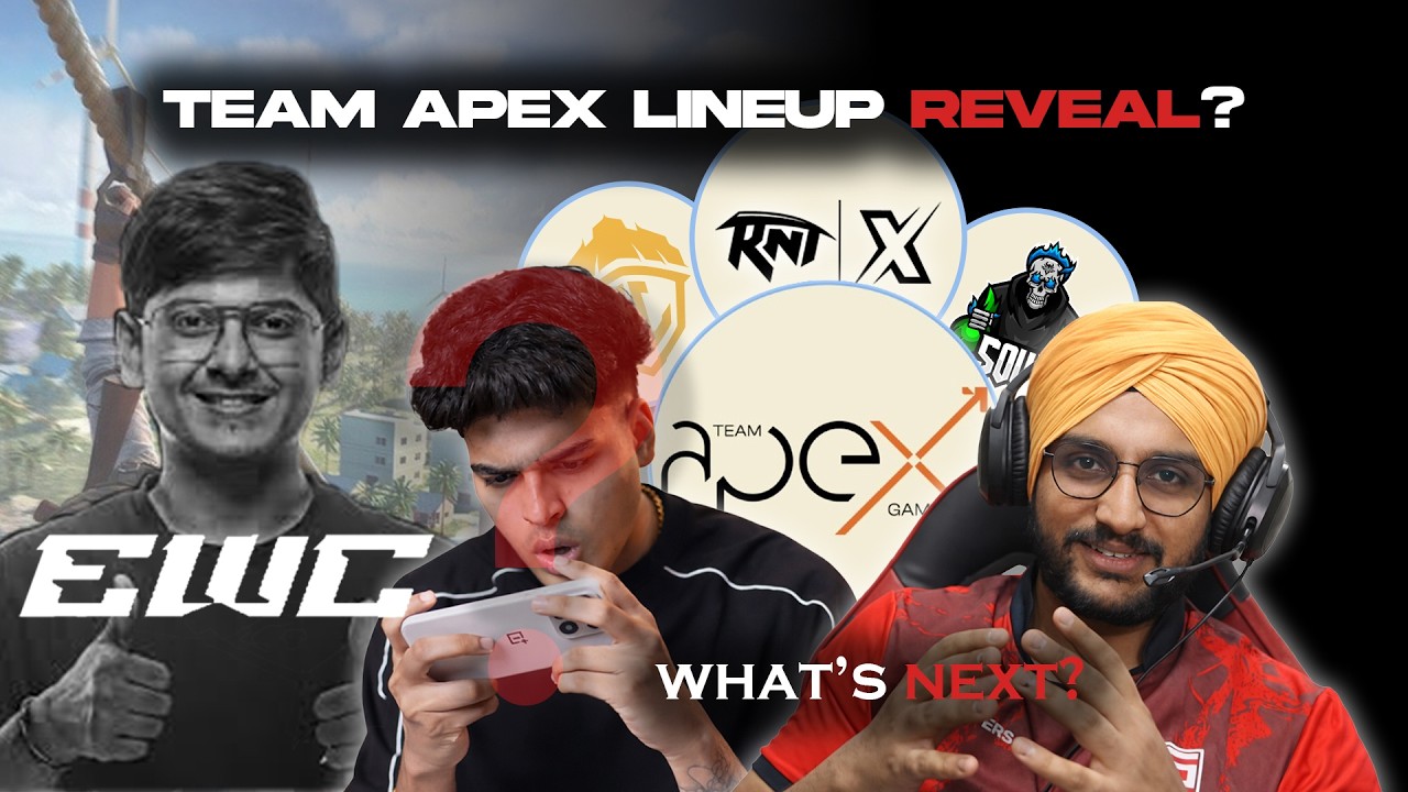 Jonathan APEX GAMING 🖤🔝 S8ul & GodL EWC !!  CSK vs KKR!