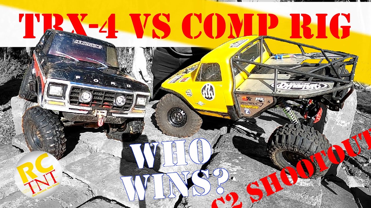 RC Crawling Shootout: TRX4 Bronco vs Custom C2 Comp Rig