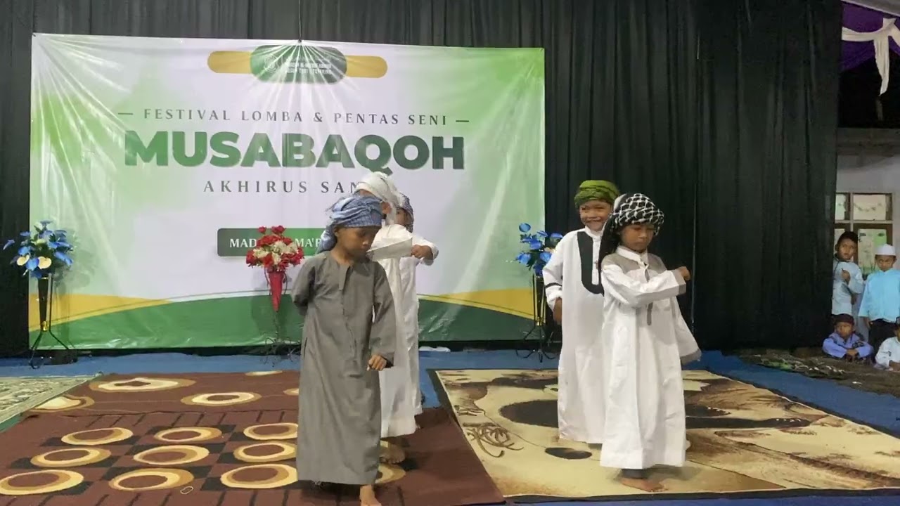 Dance Alif Ba Ta Tsa Wali Band💖 “Haflah Madin Al-Ma’ruf✨”