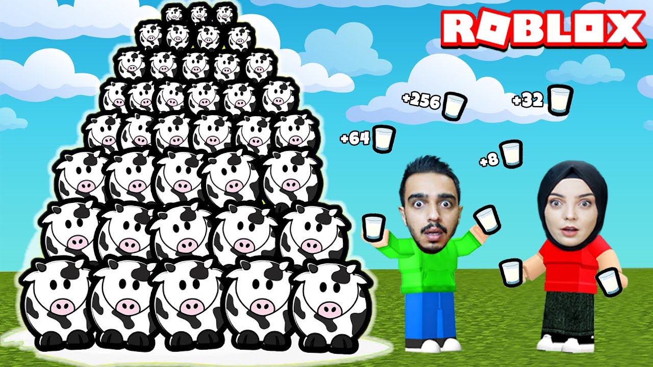 İNEK ÇİFTLİĞİ İLE SÜT ZENGİNİ OLDUK !! 😱 Roblox Milk Tycoon