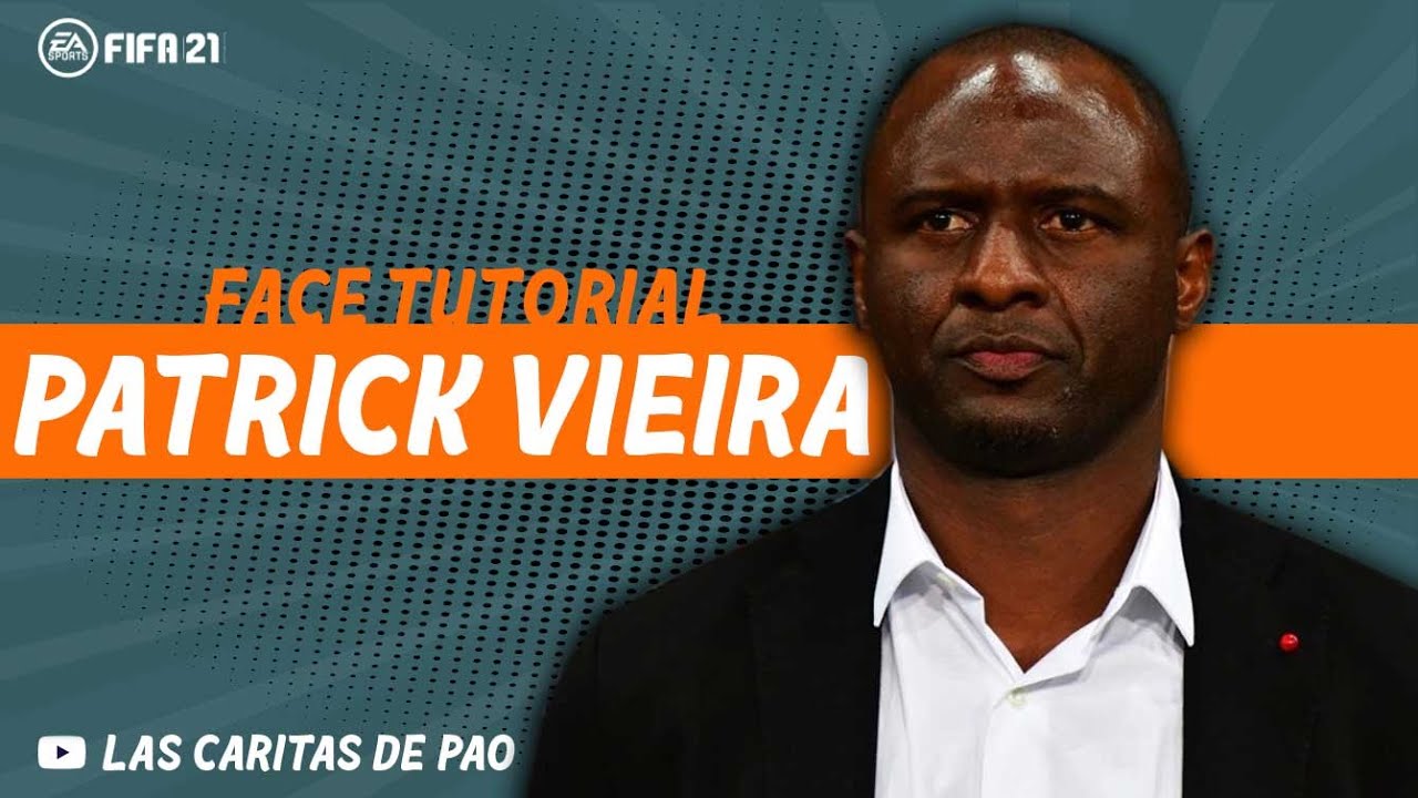 How to make Patrick Vieira FACE FIFA 21 CAREER MODE lookalike | MODO CARRERA