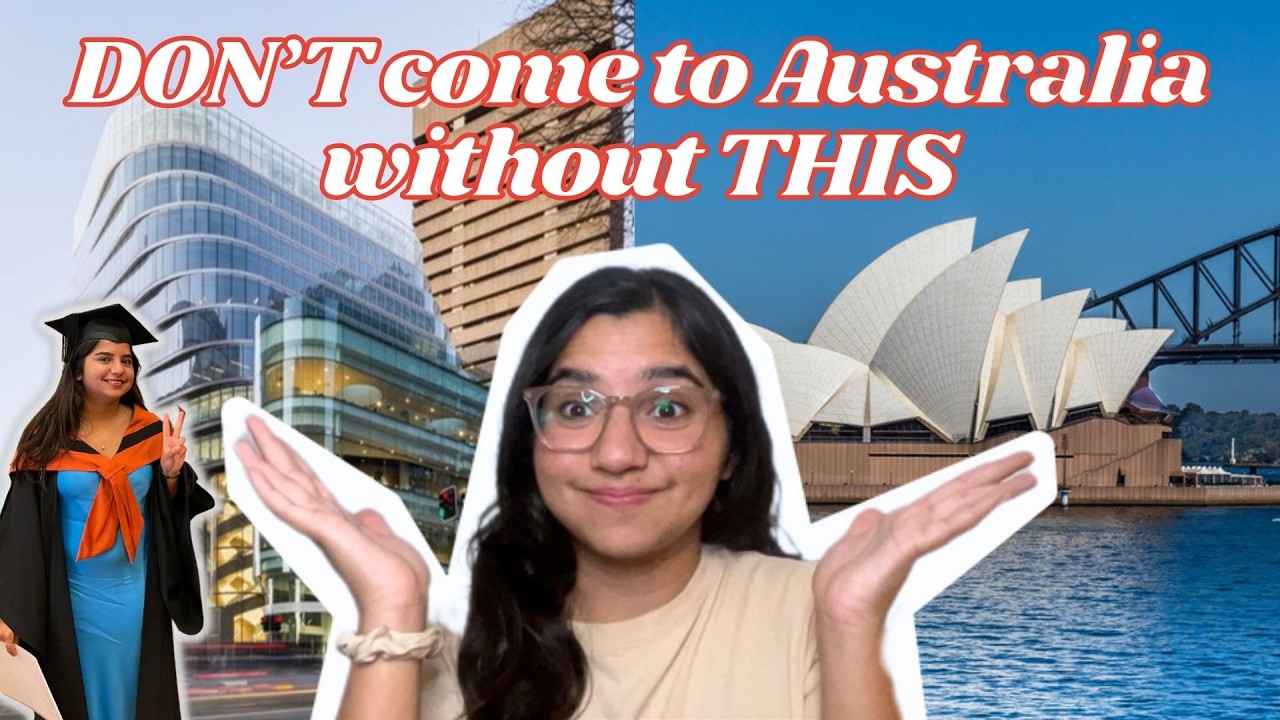 If you're an International Student planning to come to Australia, watch this.
