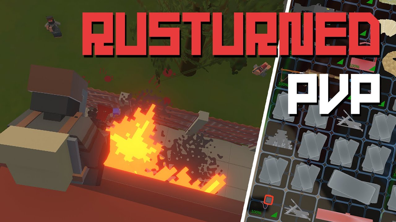 Rust Unturned &mdash; Самая масштабная оборона базы (Rusturned PVP)
