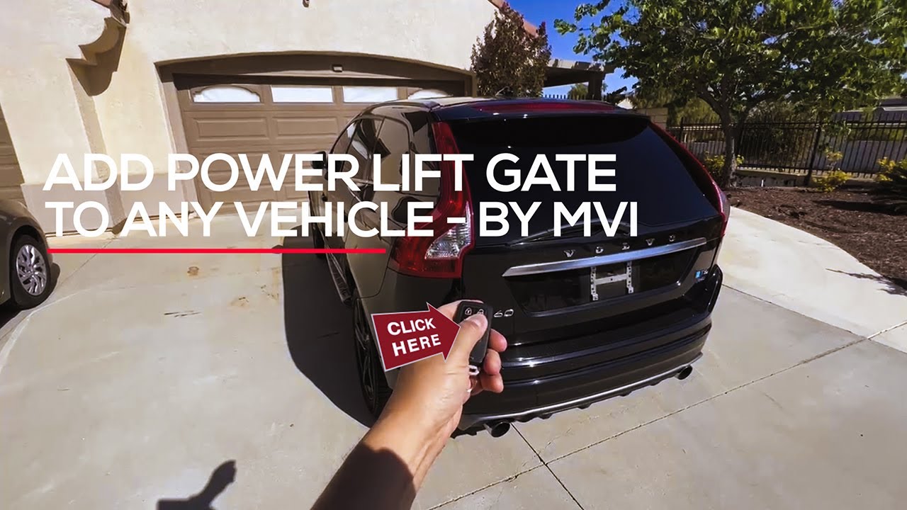 Add Power Liftgate to Most vehicles - By MVI