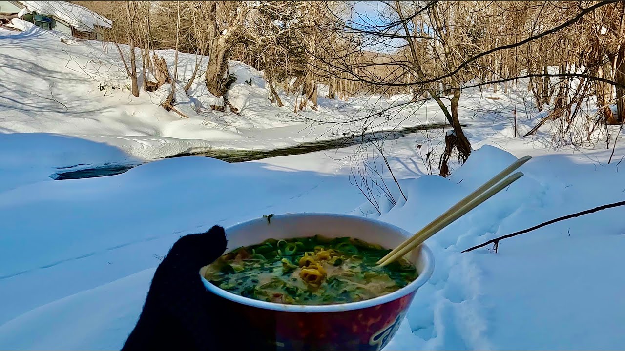魚が釣れない日の北海道の釣り人の休日