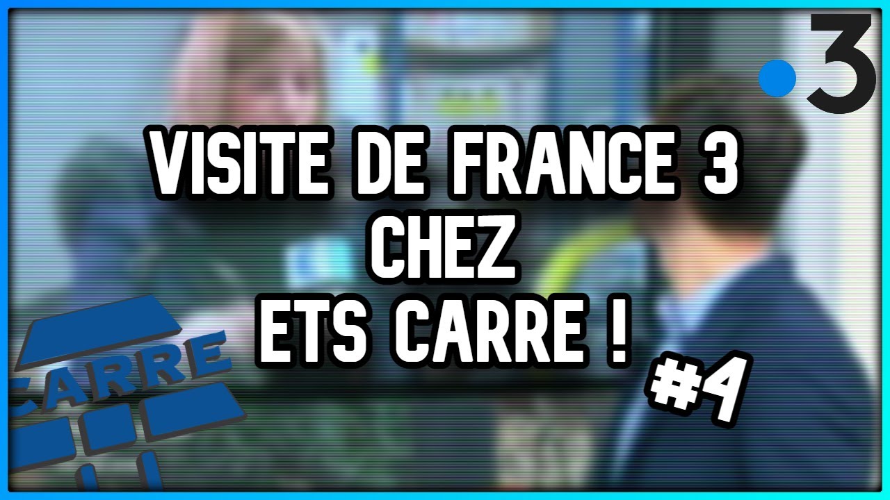 Fin de la visite des ETS CARRE par France 3