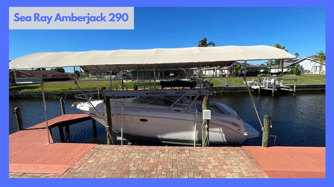 2002 Sea Ray Amberjack 290 Boat Tour
