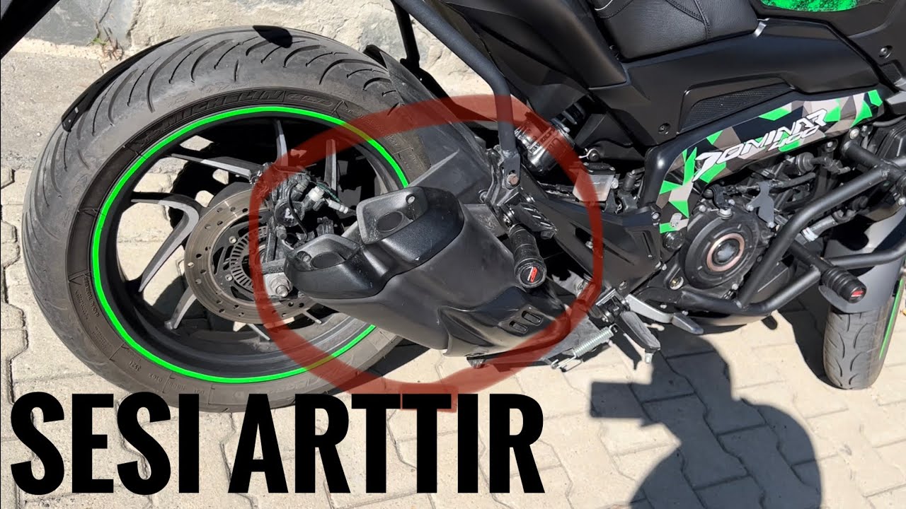 0 maliyet Egzoz sesi yukseltme ( BUTUN MOTOSIKLETLER )