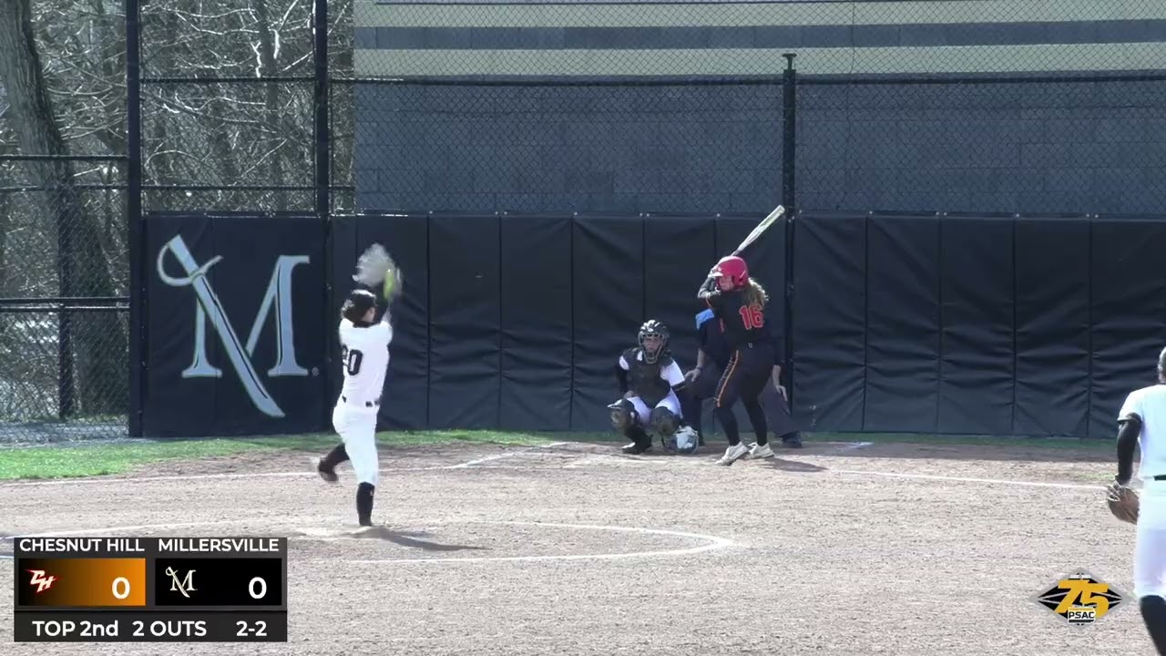 Highlights: Millersville Softball vs. Chestnut Hill (March 18, 2026) [DH]
