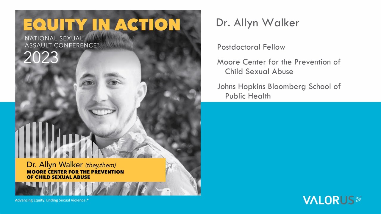 Day 2 Plenary Dr. Allyn Walker, PhD