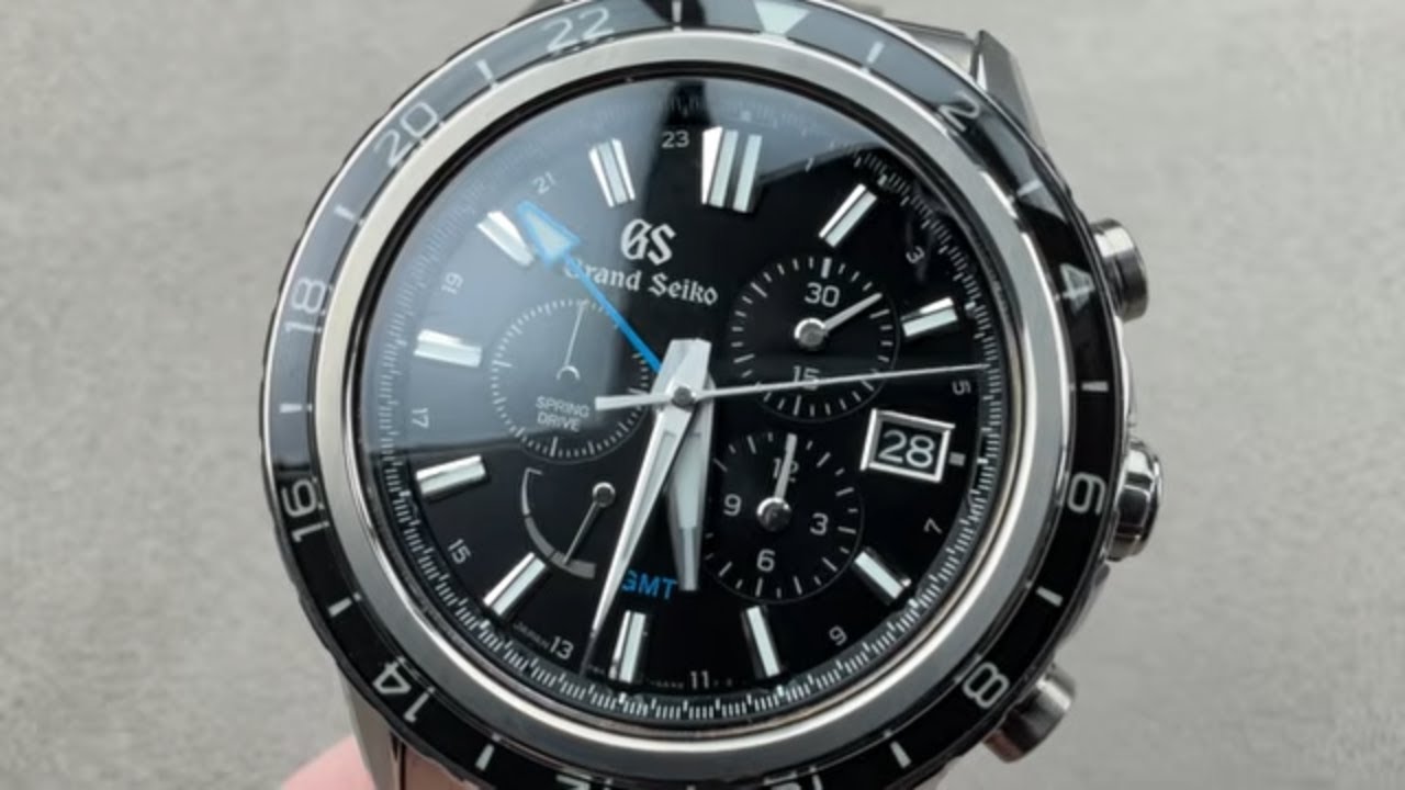 Обзор часов Grand Seiko Spring Drive Chronograph GMT SBGC251