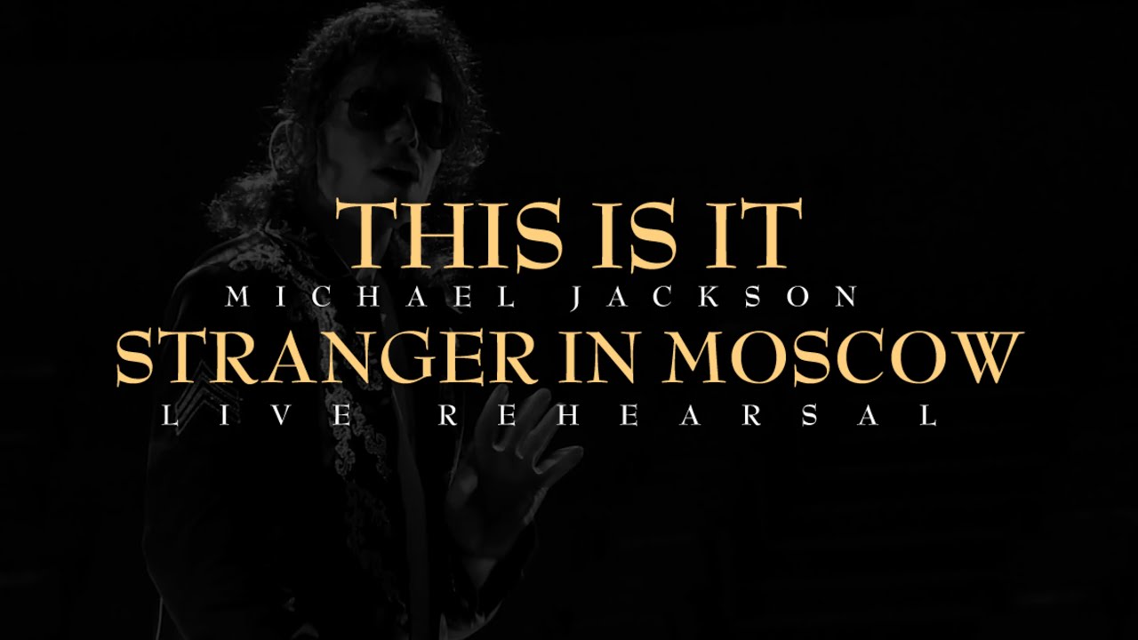 STRANGER IN MOSCOW - THIS IS IT (LIVE VOCALS) - Michael Jackson [A.I]