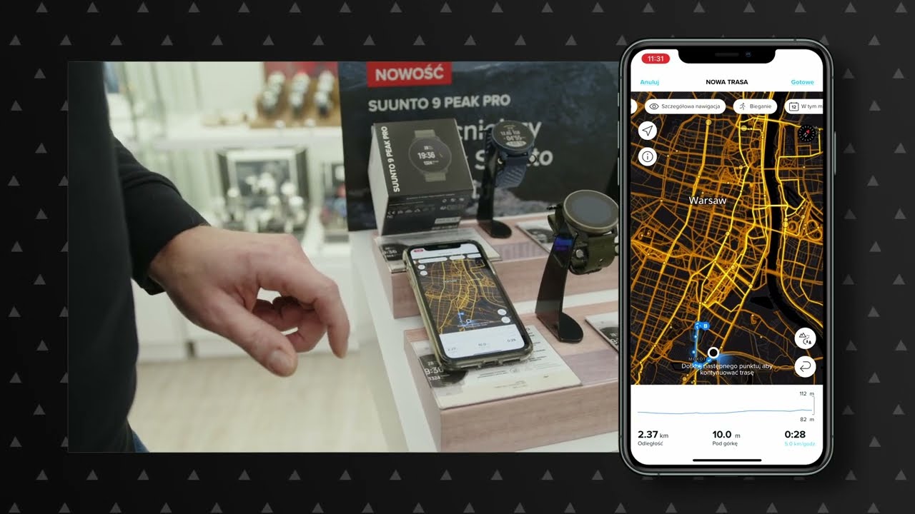 Wgrywanie i tworzenie map ⌚ Suunto 9 Peak Pro - Tutorial | Zegarownia.pl