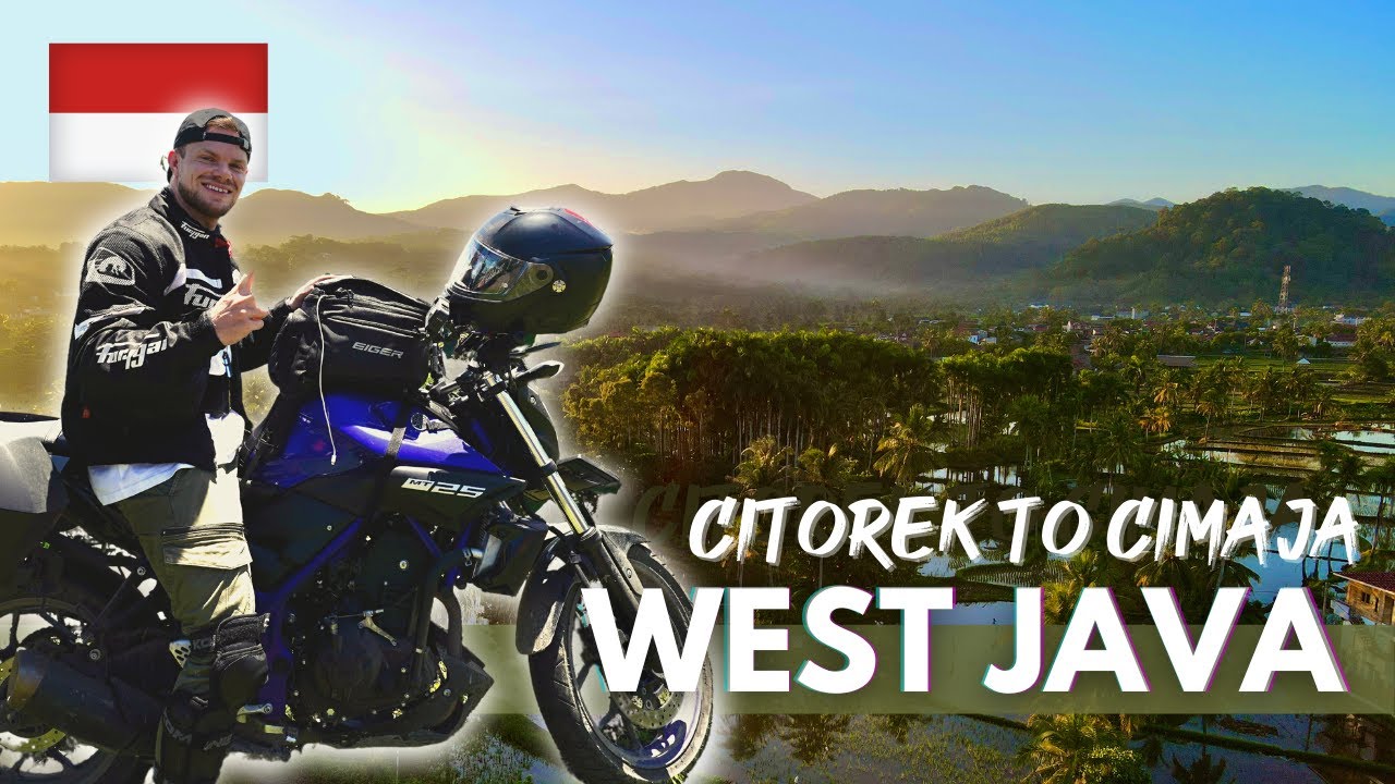 Motorcycle Touring Indonesia's Extreme Mountain Roads (motovlog)