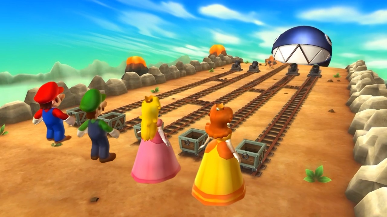 Mario Party 9 - Minigames Master CPU - Mario vs Luigi vs Peach