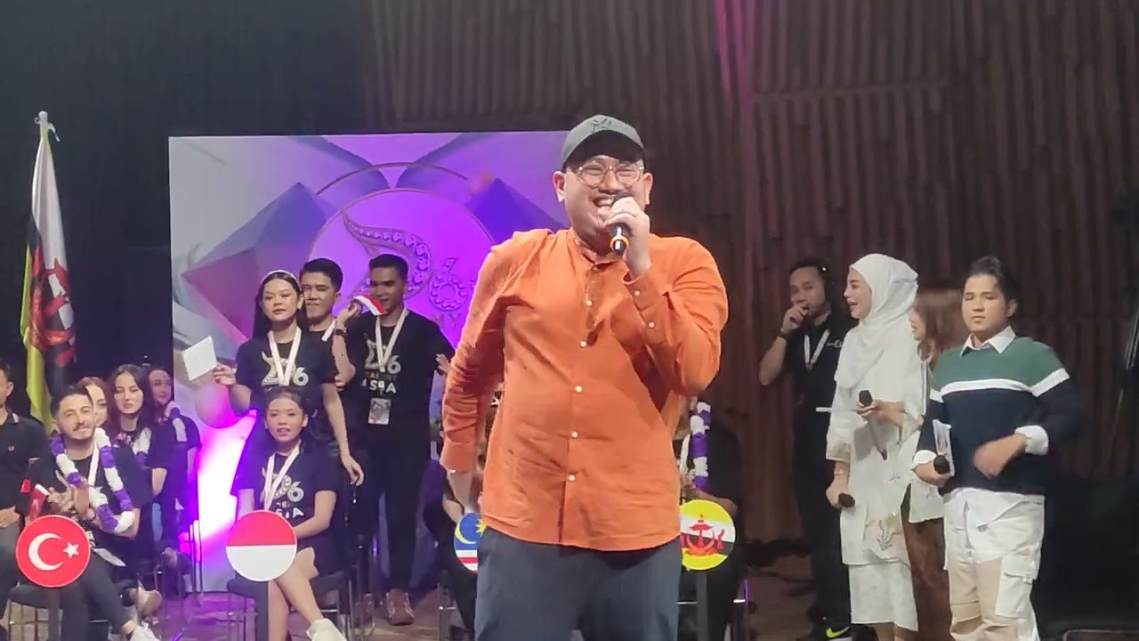KESERUAN NASSAR HIBUR PESERTA DA ASIA