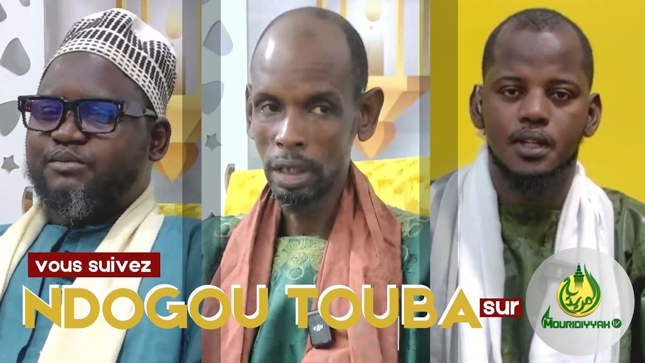 🔴 En Direct - Ndogou Touba et Mashrab Chafi |  Jour 22  RAMADAN 1447h | 2026 sur Al Mouridiyyah TV