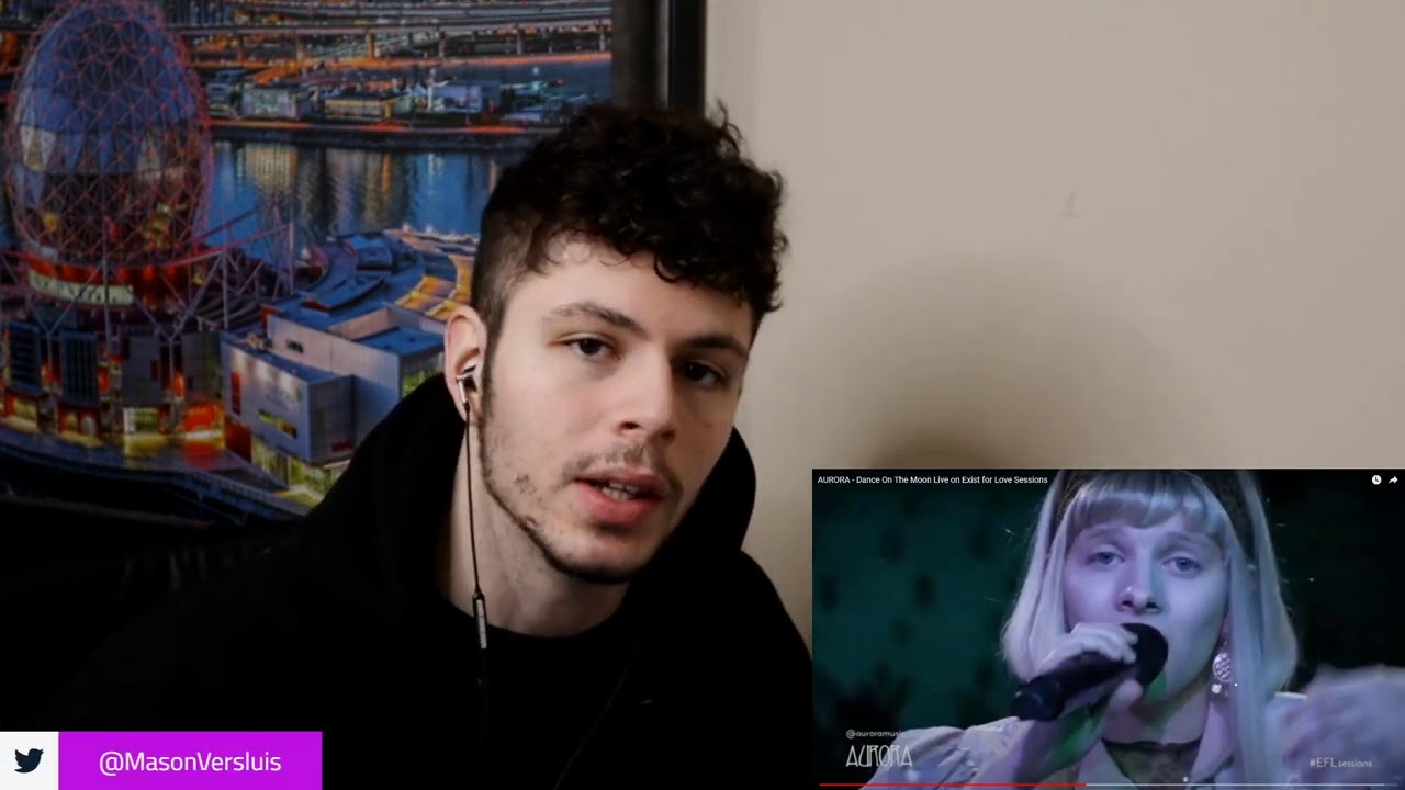 AURORA LIVE REACTION - Dance On The Moon (Exist For Love Sessions)