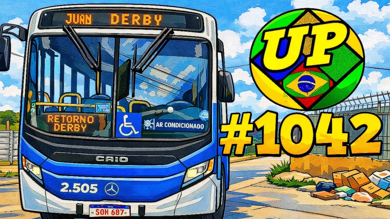 #1042 - Vejam o dia em que a Maria foi comigo filmar na entrada do Ti Camaragibe.  Muitos ônibus