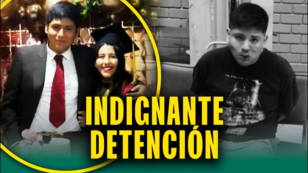 Policía confunde a joven con delincuente y lo detiene: Cámara grabó todo