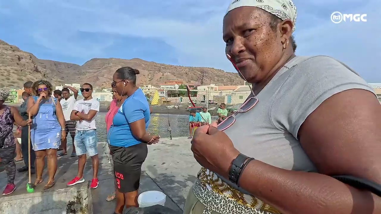 Tarrafal São Nicolau, Cabo Verde - peixe Fresco