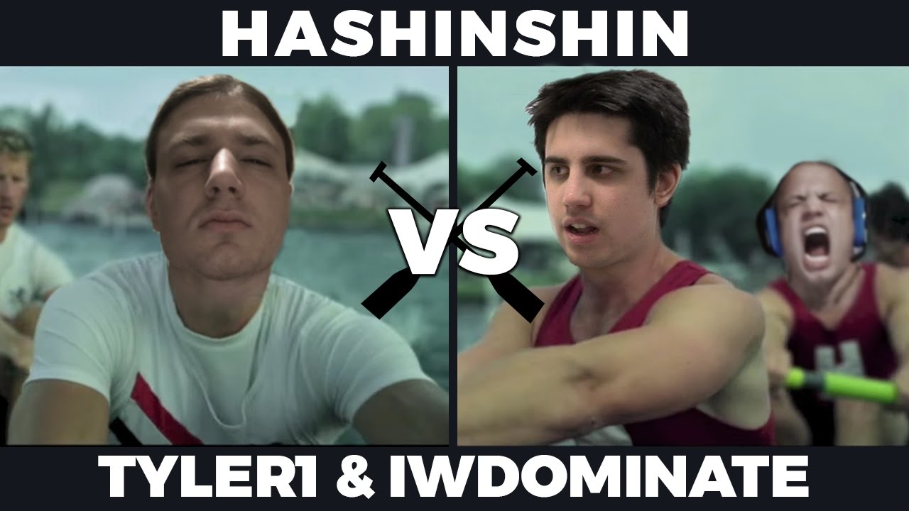 HASHINSHIN MEETS TYLER1 AND IWDOMINATE (The Legendary Match Up)