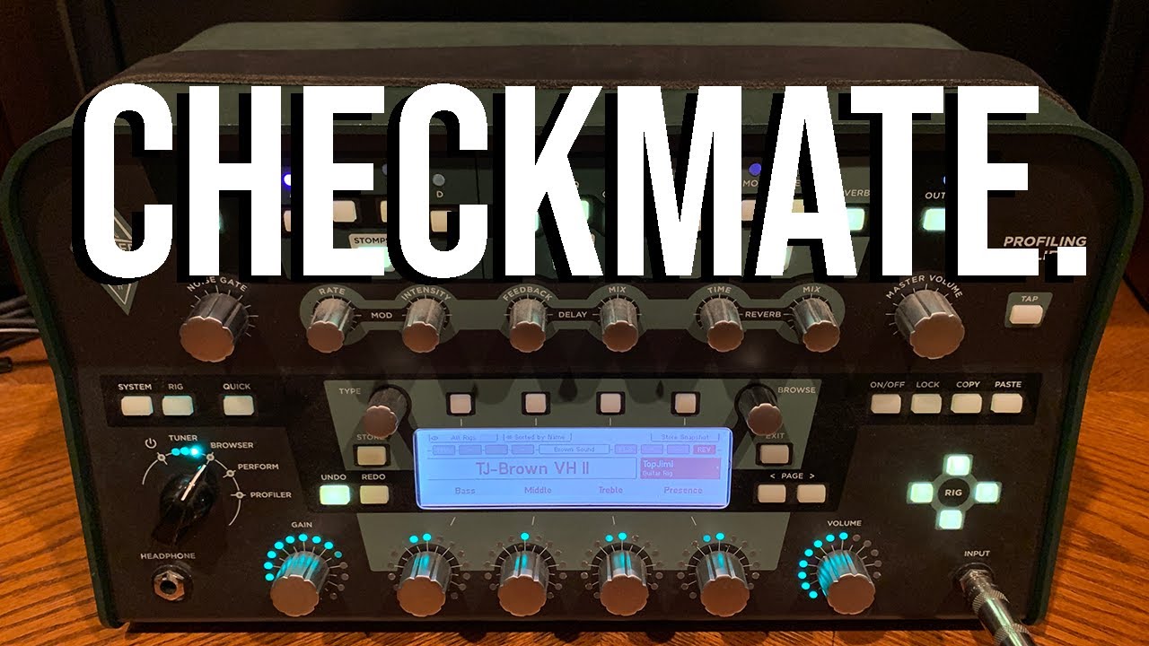 Think the Kemper Doesn't Sound Real? CHECKMATE.