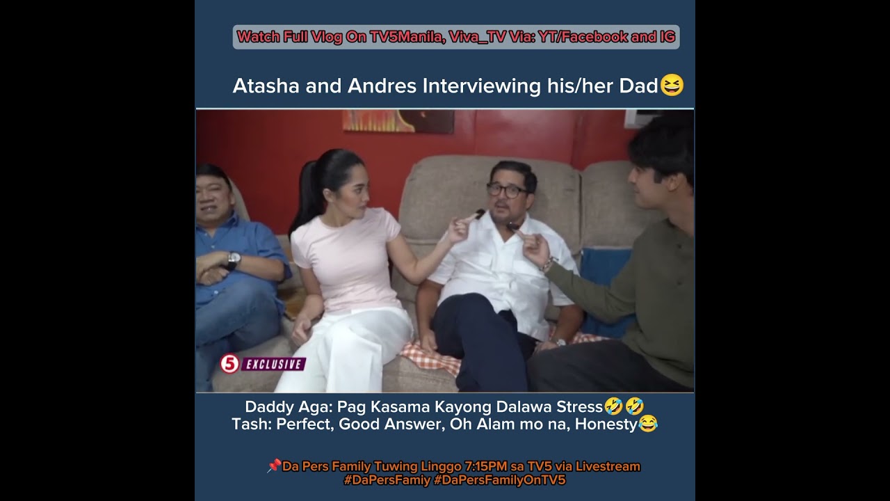 Da Pers Family on Set + Tour with Atasha and and Andres Muhlach Hahaha Kulit Nyong Magkambal😆😆