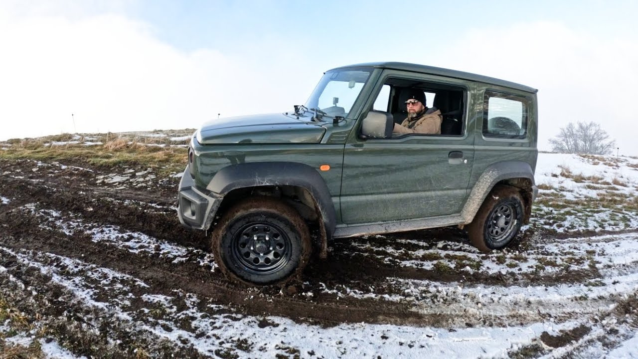 Il Jimny non ce la fa! Snow-Mud vs Bridgestone Blizzak Dm-v2