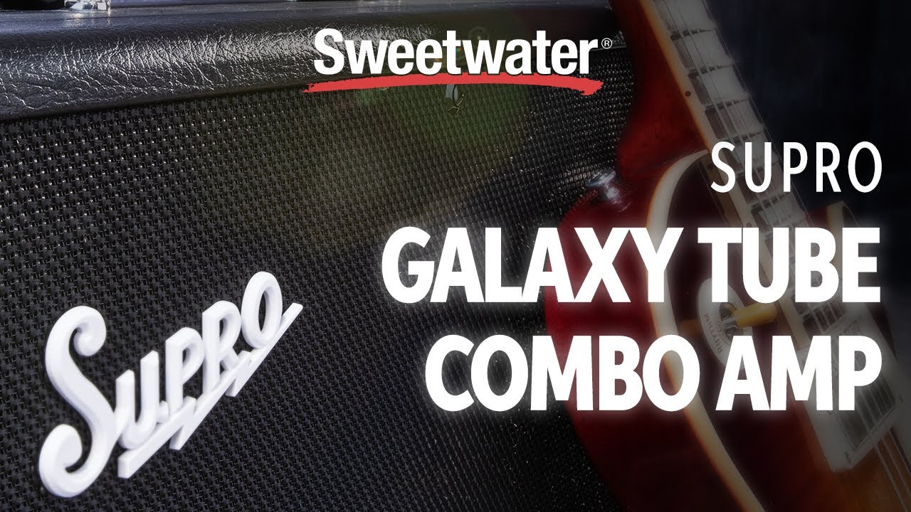 Supro Galaxy Tube Combo Amplifier Demo