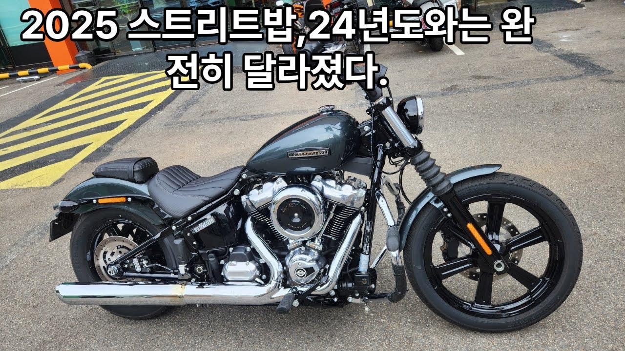 2025 Harley Davidson Street Bob  첫 바이크로 완벽한 선택 [할리데이비슨 부산점 권욱찬]