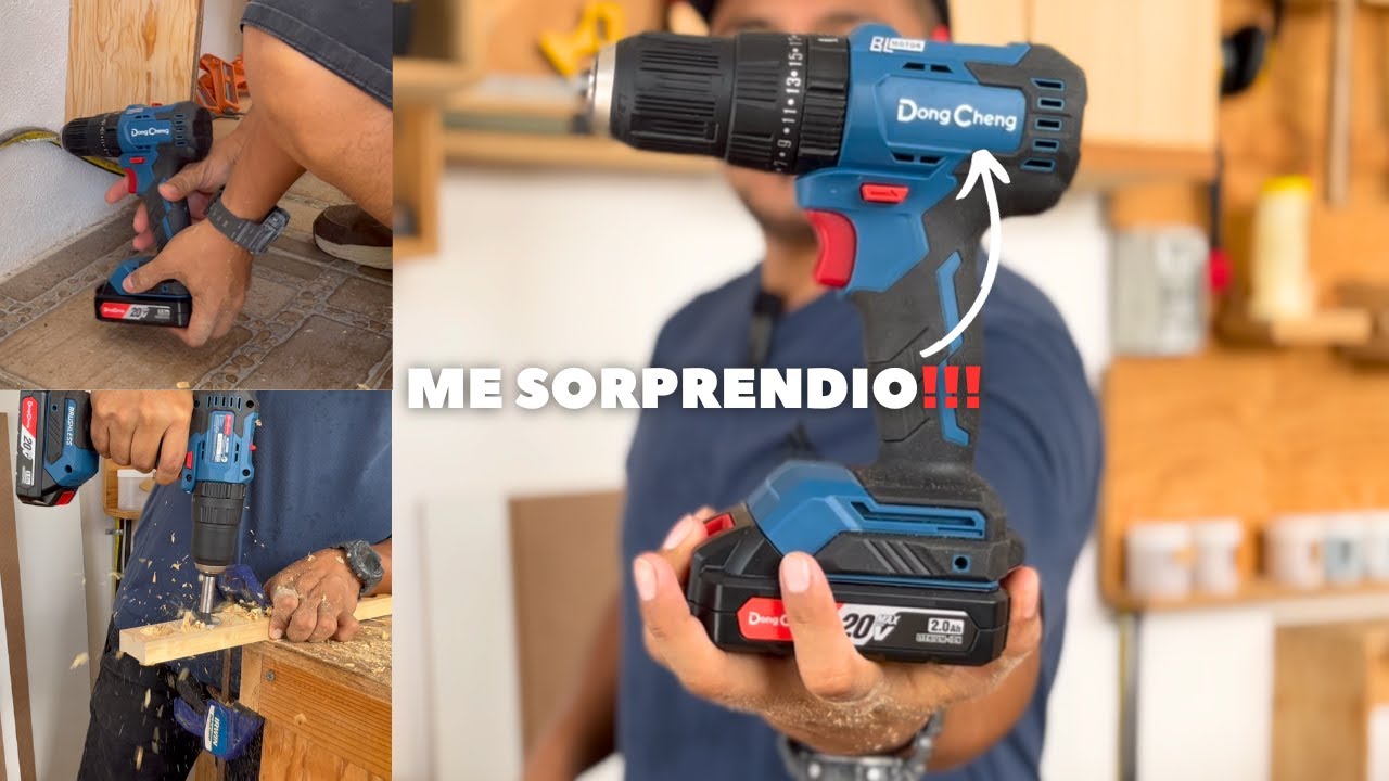 Dong Cheng ME DEJA SORPRENDIDO!!! / Rotomartillo /Atornillador 20V