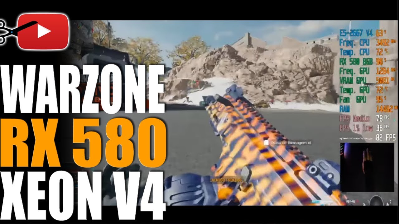 🔴 LIVE - WARZONE 5 | E5 2667 V4 + RX 580 8GB 2048 SP | MLLSE | XEON E5-2667 V4 | X99 | VERDANSK