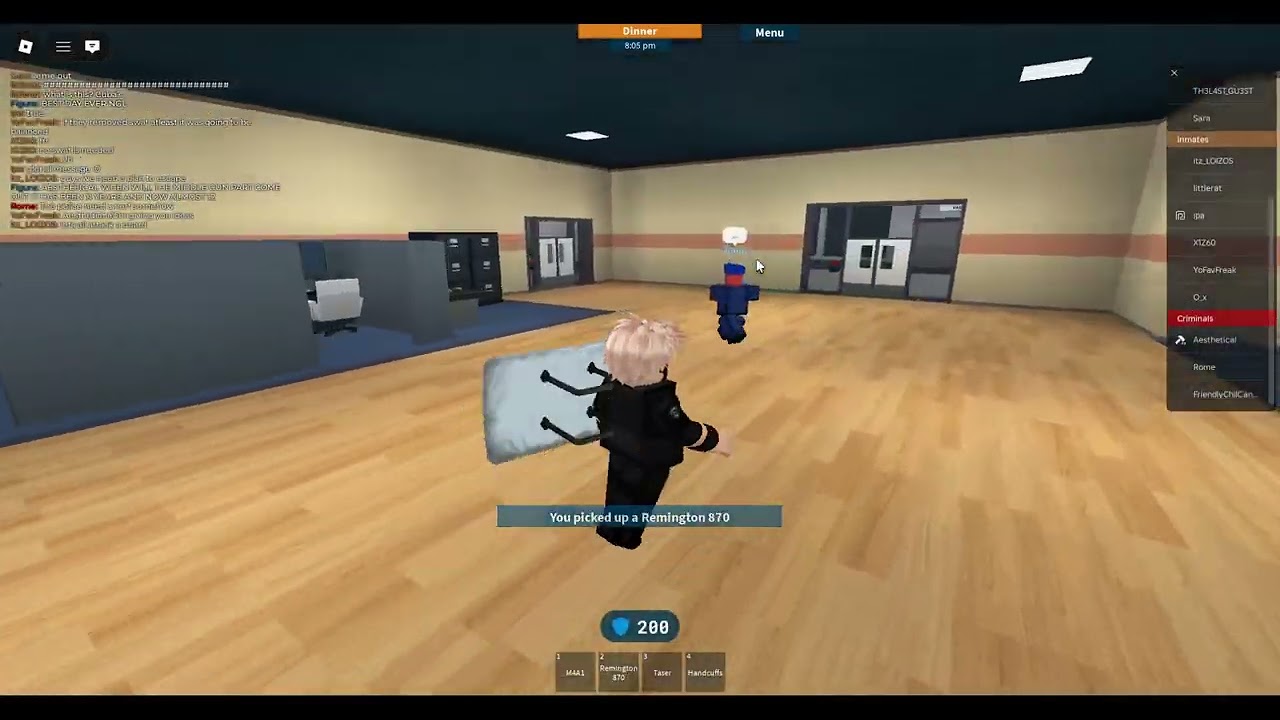 Aesthetical was in my game prison life