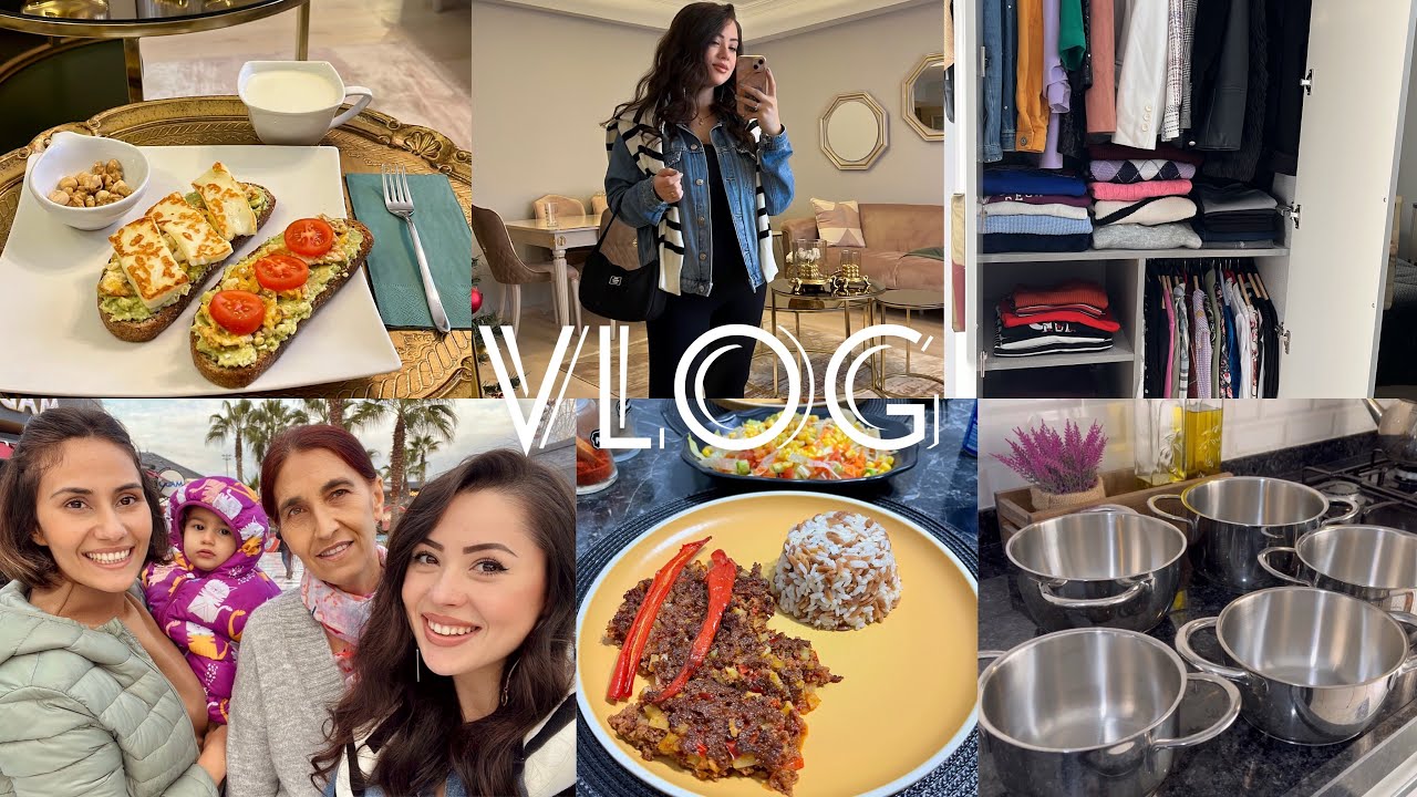 VLOG || KAHVALTIM | TENCERELERİMİ TEMİZLEDİM | KARGO AÇILIMI | GARDROP DÜZENİ | GÜNÜN MENÜSÜ