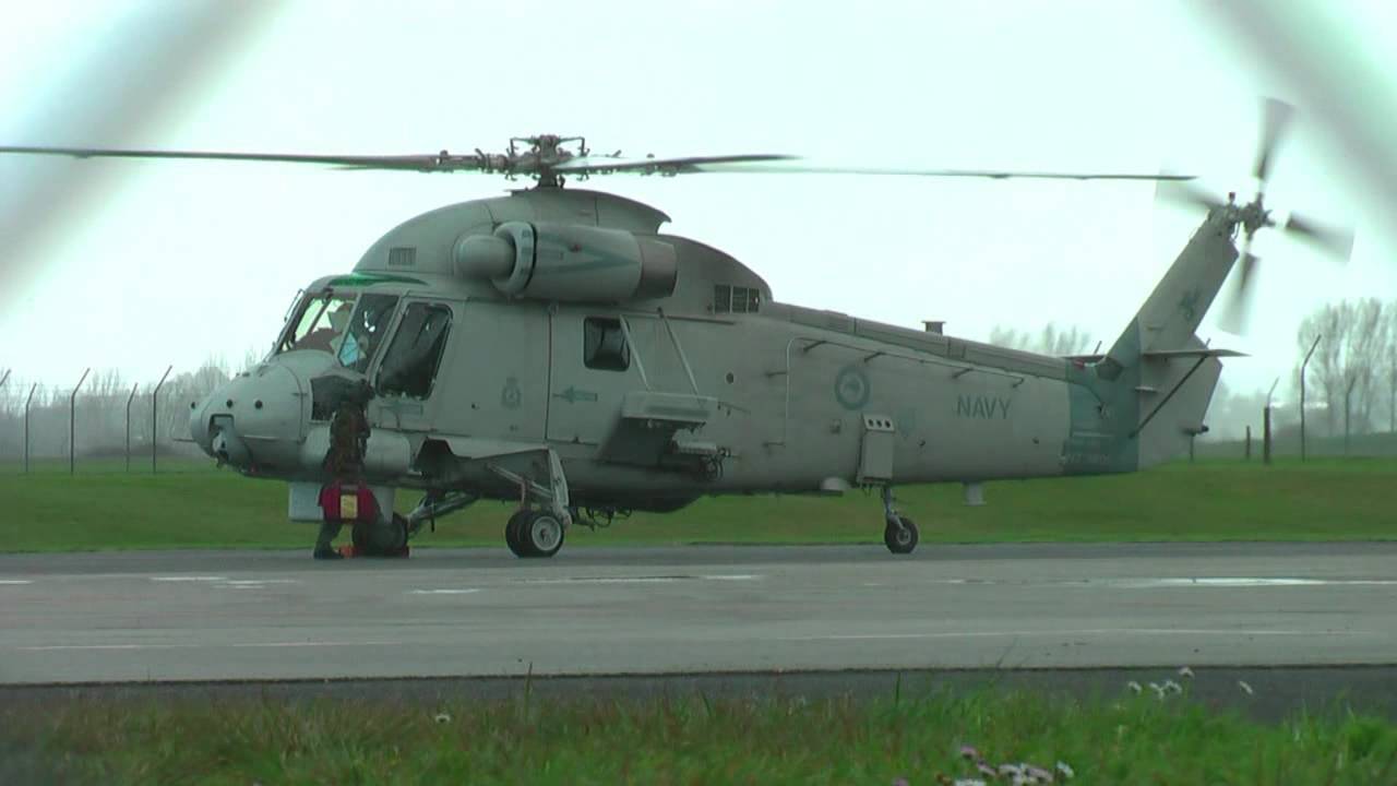 6 Sqn RNZAF RNZN SH-2G Seasprite NZ3605 Hamilton Airport 17-9-14